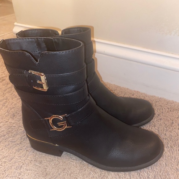 G by Guess Ankle Leather Boots - Picture 3 of 9